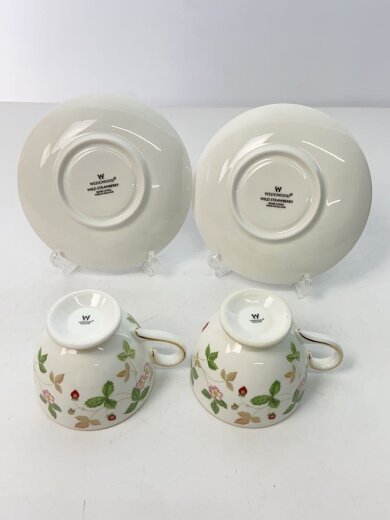 商品画像：ワイルド ストロベリー ティーカップ&ソーサー/2点セット/ウェッジウッド 5
