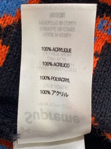 商品画像：25FW/Arabic Jacquard Beanie/ニットキャップ/アクリル/総柄/メン 5