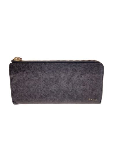 商品画像：長財布/レザー/BLK/メンズ/L字ラウンドジップ 1