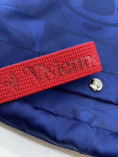 商品画像：チェッカーORB ショルダーバッグ/--/NVY/総柄 8