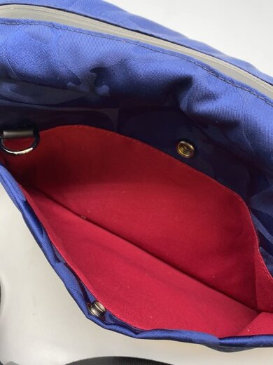 商品画像：チェッカーORB ショルダーバッグ/--/NVY/総柄 9