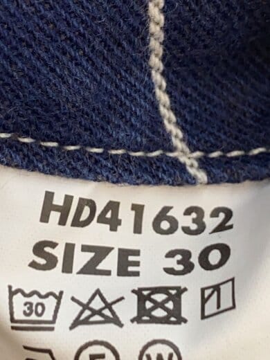 商品画像：8oz SPECIAL WOVEN STRIPE DENIM WAIST OVERALL/30/IDG//HD41632 5