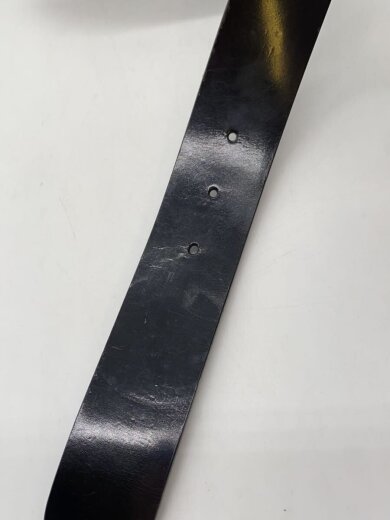 商品画像：ベルト_インターロッキングG/レザー/BLK/無地/メンズ 4