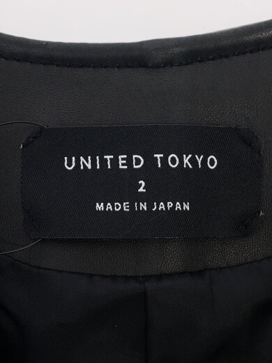 商品画像：ダブルライダースジャケット/2/羊革/BLK/507352002 3