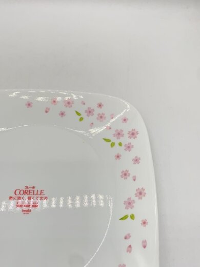 商品画像：スクエアプレート/5点セット/WHT 4