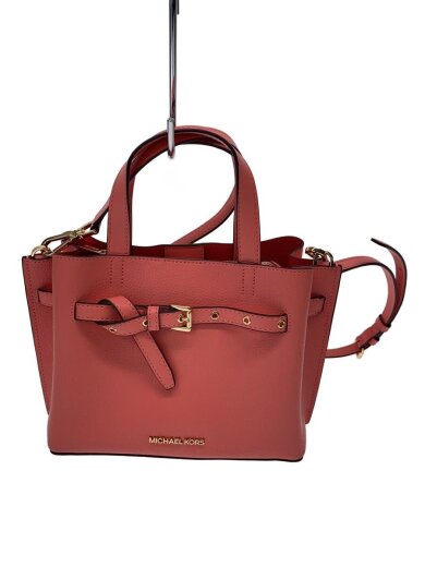 商品画像：ショルダーバッグ/レザー/PNK/35F0GU5S5T 1