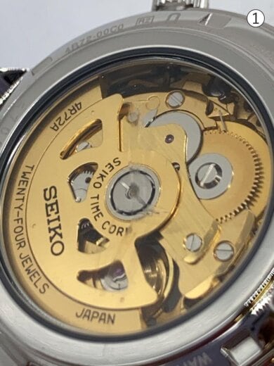 商品画像：Presage Style 60s/オープンハート/自動巻腕時計/レザー/SLV/BLK/SARY255 6