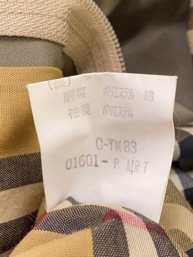 商品画像：ステンカラーコート/ノバチェックライナー/--/コットン/BEG/WRO55-945-72// 5