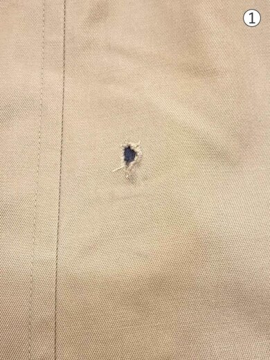 商品画像：ステンカラーコート/ノバチェックライナー/--/コットン/BEG/WRO55-945-72// 7