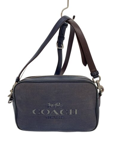 商品画像：ショルダーバッグ/レザー/NVY/6519// 1