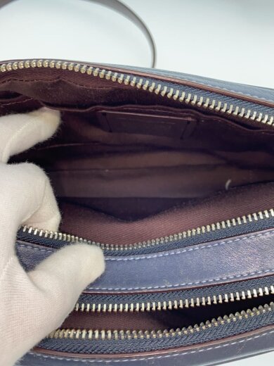 商品画像：ショルダーバッグ/レザー/NVY/6519// 6