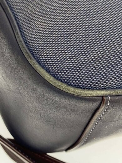 商品画像：ショルダーバッグ/レザー/NVY/6519// 9