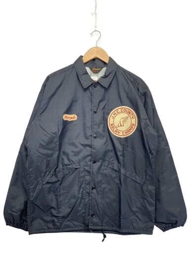 画像：WAREHOUSEコーチジャケット/L/ナイロン/BLK/MORRIS HILLS1