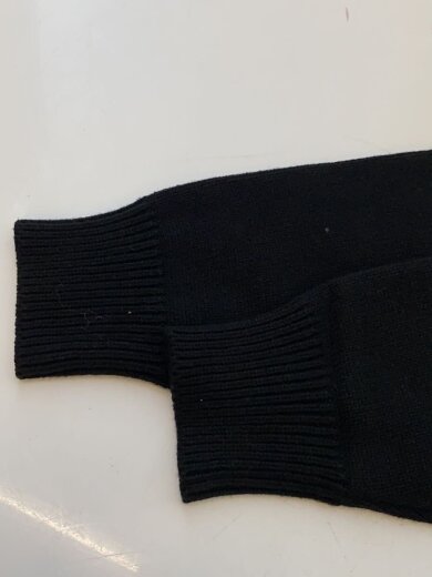 商品画像：カーディガン(厚手)/L/コットン/BLK/ストライプ/FTC025AWSW12 6