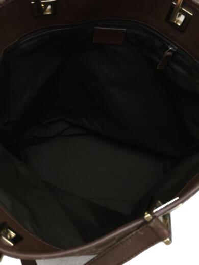 画像：GUCCIトートバッグ/キャンバス/BRW/総柄6