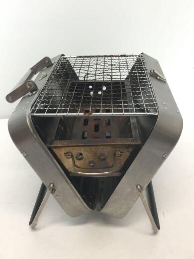 画像：Coleman170-9308 グリル フォールディングテーブルトップステンレスグリル 170-93081