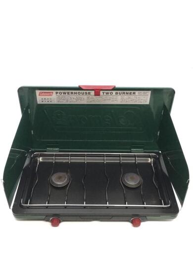 画像：ColemanJCM-S201A POWERHOUSE LP TWO BURNER JCM-S201A/ガス/ツーバーナー1