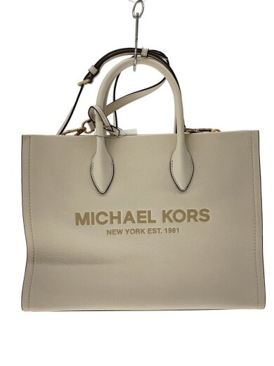 商品画像：ショルダーバッグ/レザー/WHT/無地/35S2G7ZT7L 1