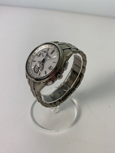 商品画像：クォーツ腕時計/アナログ/ステンレス/WHT/8B63-0AV0 2