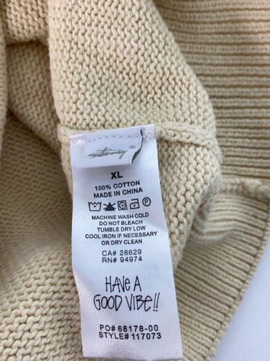 商品画像：ニット・セーター(厚手)/XL/コットン/IVO/117073 4