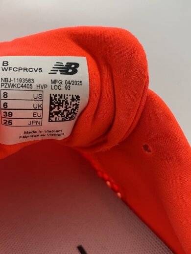 商品画像：ローカットスニーカー/25cm/ORN/WFCPRCV5 5