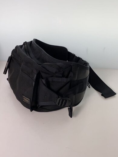 商品画像：ヒートウエストボディバッグ/サビ・ライト接触不良有/BLK/無地/703-06978// 2