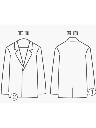 商品画像：ブルゾン/38/ウール/BLK/12320201// 8