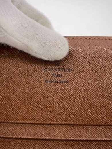 商品画像：1)ポルト・モネ・ビエ・トレゾール_モノグラム・キャンバス_BRW/PVC/BRW/レディース 3