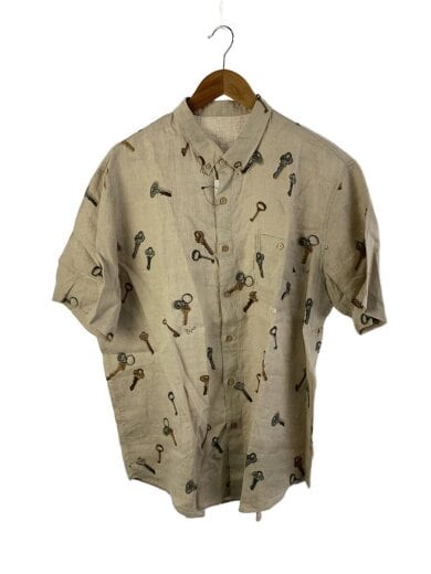 商品画像：半袖シャツ/LL/リネン/BEG// 1