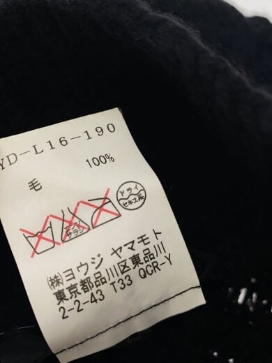 商品画像：スヌード/マフラー/ウール/BLK/レディース/YD-L16-190 3