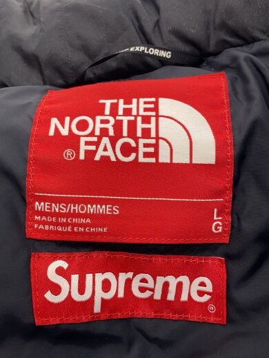 商品画像：21AW/Bleached Denim Print Nuptse Jack/L/ナイロン/BLK/ND52100I 3