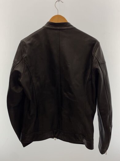 商品画像：レザージャケット・ブルゾン/M/羊革/BLK/668-2113218 2