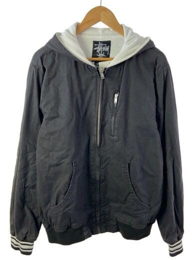 商品画像：ブルゾン/L/コットン/BLK 1