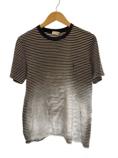 商品画像：Tシャツ/XS/コットン/BLK/ボーダー 1