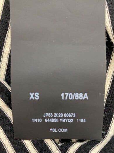 商品画像：Tシャツ/XS/コットン/BLK/ボーダー 4