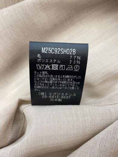 商品画像：半袖シャツ/2/ウール/BEG/M25C92SH02B 5