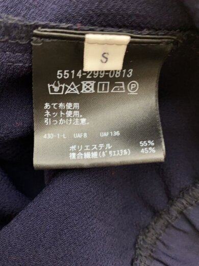 商品画像：ボトム/S/ポリエステル/NVY/5514-299-0813 6