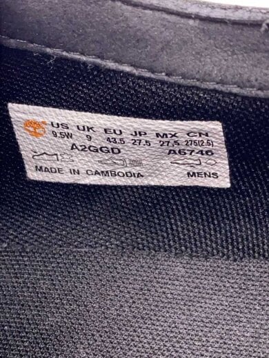 商品画像：シューズ/27.5cm/BLK/A6746 5