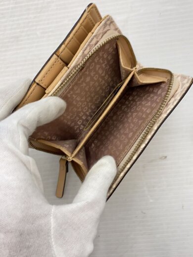 商品画像：2つ折り財布/--/BEG/総柄/レディース/WLRU4948 5