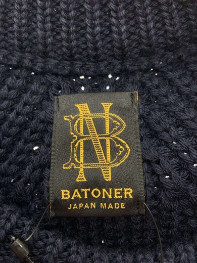 商品画像：ニット・セーター(厚手)/3/ウール/NVY/BN-25FW-038// 3
