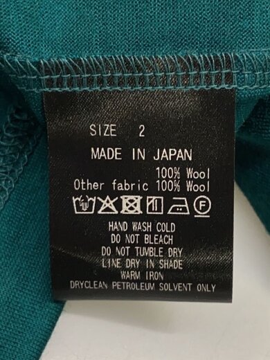 商品画像：ポロシャツ/2/ウール/GRN/M25C21CS03C// 4