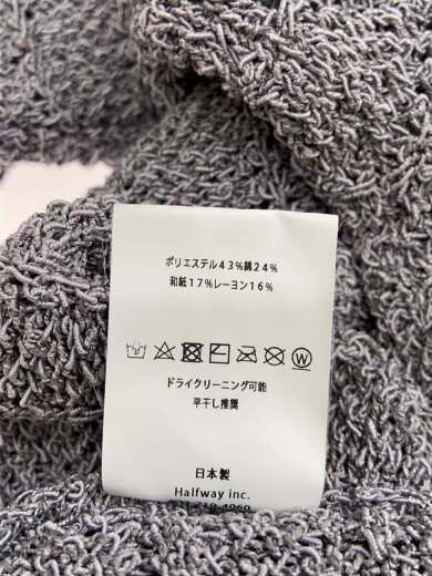 商品画像：ポロシャツ/M/ポリエステル/GRY/SS23-FLJU// 5