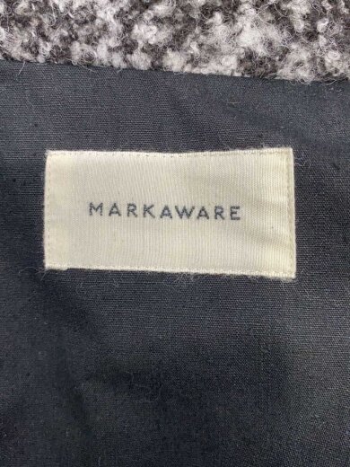 画像：MARKAWAREジャケット/2/アルパカ/BLK/無地/A25C19BL01C3