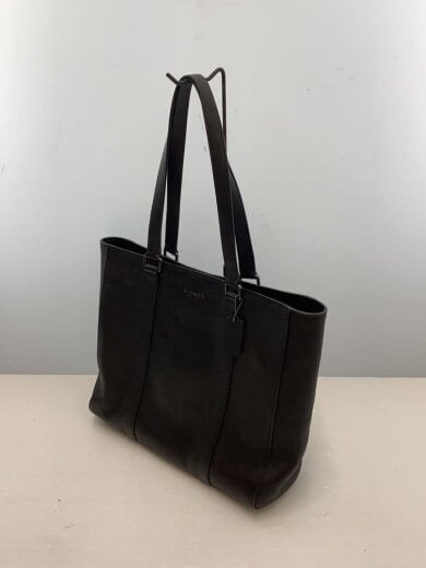 商品画像：トートバッグ/レザー/BLK/無地/C8157 2