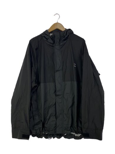 画像：CITENマウンテンパーカ/FREE/ポリエステル/BLK/無地/4265-199-00371