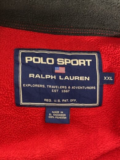 商品画像：90s/フリースジャケット/XXL/ポリエステル/RED/無地/ビッグサイズ/Archive 3