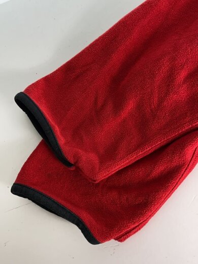 商品画像：90s/フリースジャケット/XXL/ポリエステル/RED/無地/ビッグサイズ/Archive 4