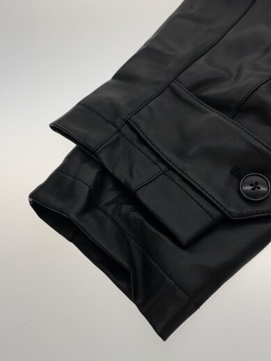 商品画像：ジャケット/FREE/フェイクレザー/BLK/無地/HA030327AD 5