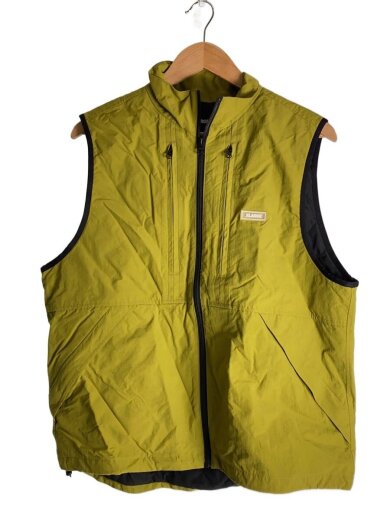 商品画像：ナイロンベスト/L/ナイロン/KHK/無地/101243021001 1