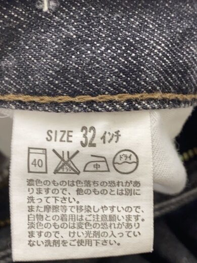 商品画像：00s/ストレートパンツ/32/デニム/BLK/無地/P359 J23548 5